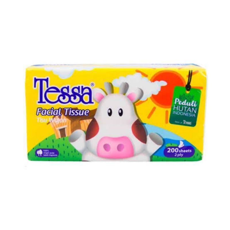 Tissue Tisue Tessa 2ply 200s 200 sheet