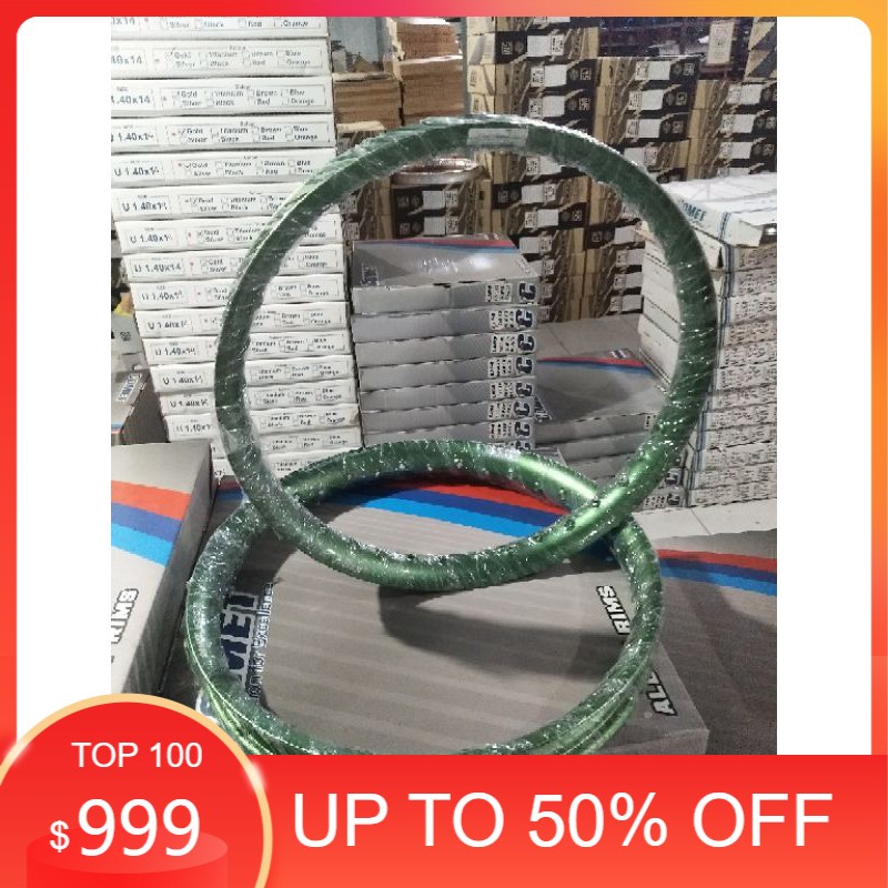 JUAL MURAH VELG COMET USHAPE SETENGAH LINGKAR HIJAU 140 160 17 SEPASANG