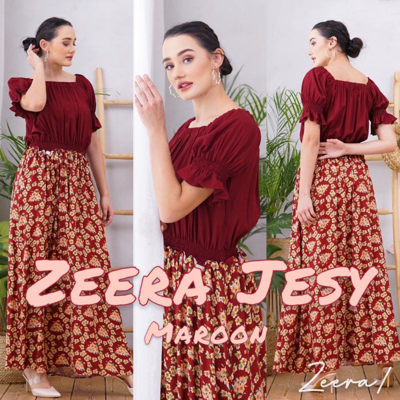 Daster Arab ZEERA JESY Dress Rayon Sabrina