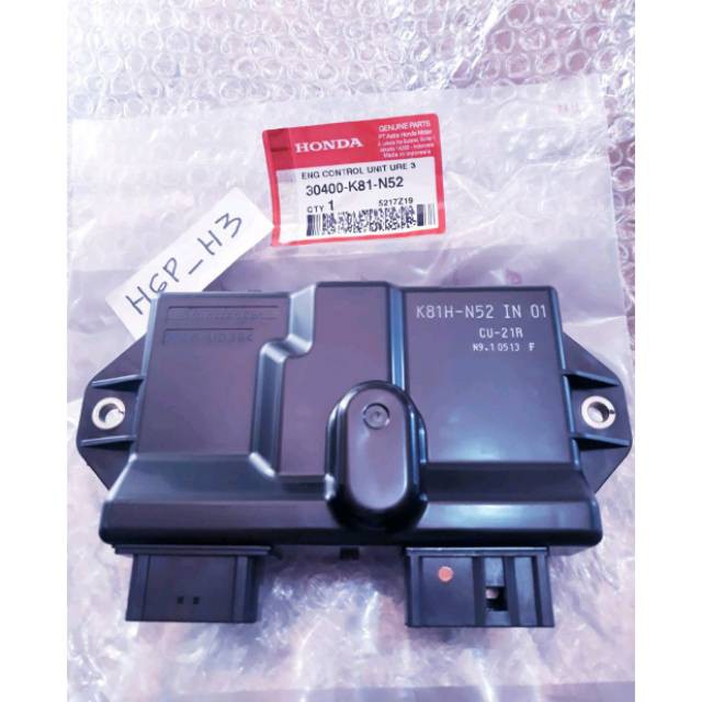 ECU ECM PGM-FI CDI - Beat Pop ESP seri N52 Asli Honda 30400K81N52