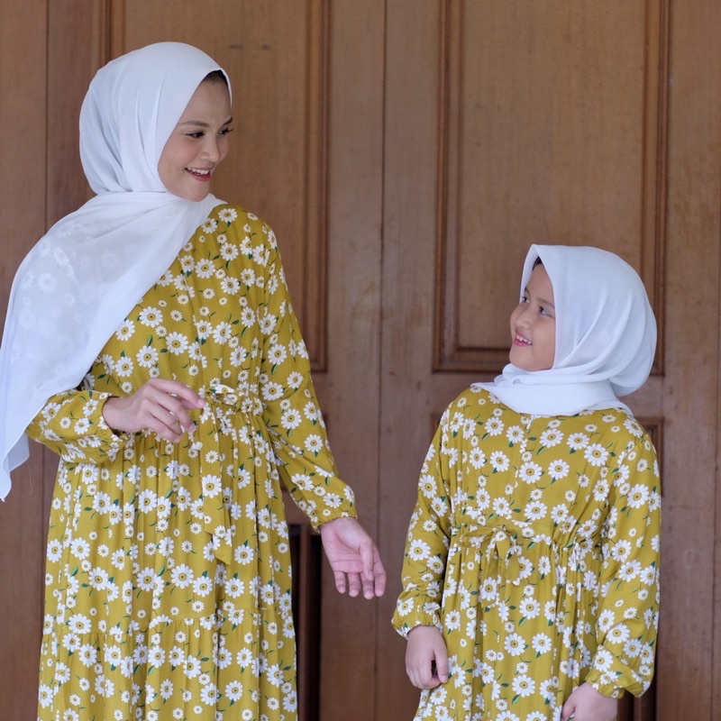 GAMIS COUPLE IBU DAN ANAK GAMIS MUSLIMAH [ Harga terpisah] AGK1