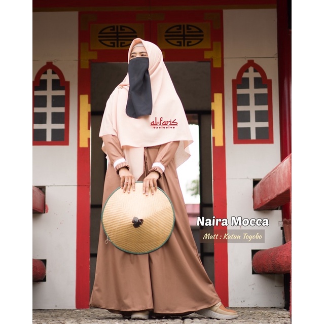 Gamis Toyobo List Renda Import Quality, Gamis Naira by Al Faris