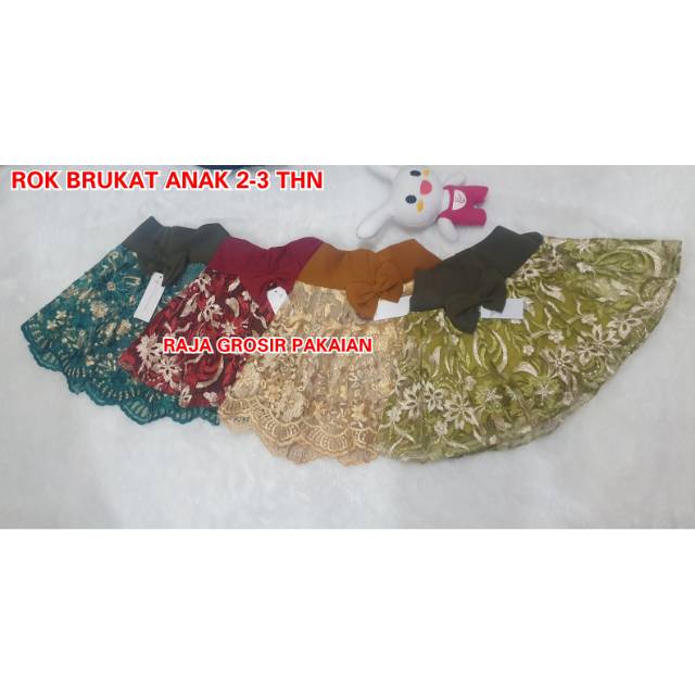 Rok Brukat Anak Usia 1-3 Thn