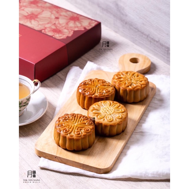 

Tausa Telur 4 (Yek Yen Siang/ Harum Manis Mooncake) | HALAL