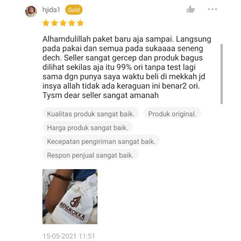 GARANSI SELAMANYA Gelang Koka Original Asli Kaukah Gelang Kayu BENUKOKKA-7