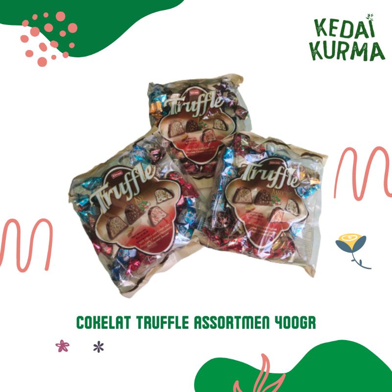 

Cokelat Truffle Assortmen 400Gr (Oleh oleh haji umroh)