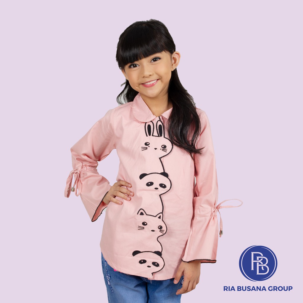 Ria Busana Lexi Kemeja Anak Perempuan Art 8126 Ria Busana Lexi Kemeja Anak Perempuan Art 8126
