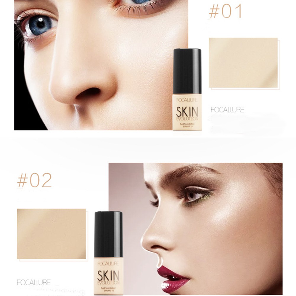 ORI\ud83c\udf38Focallure Foundation Cream Krim\ud83c\udf38 BB \ud83c\udf38Cair 8 Warna\ud83c\udf38
