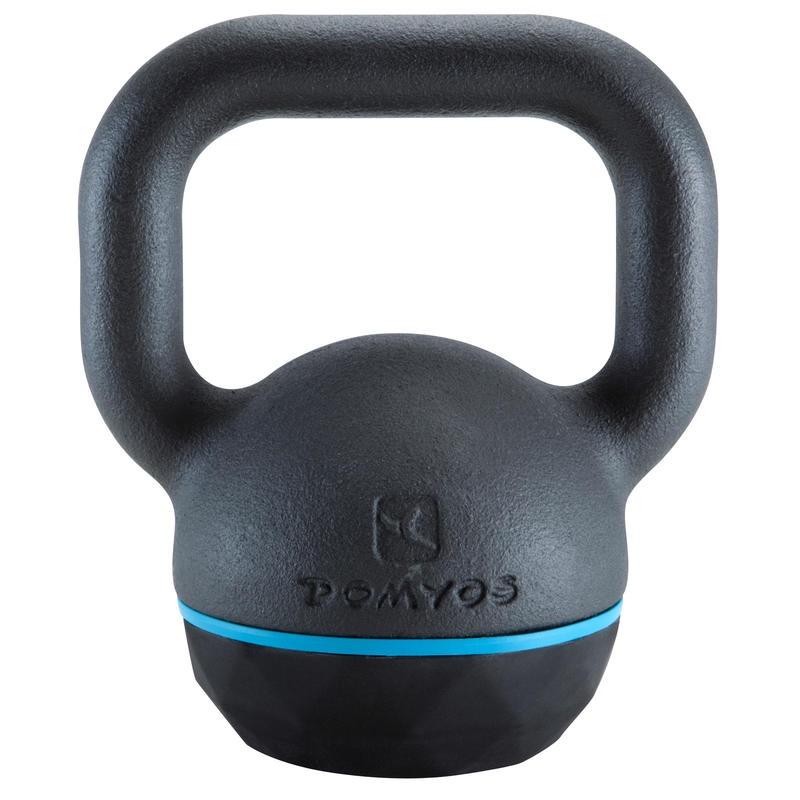 DOMYOS Kettlebell Alat Angkat Beban Pilates Gym Fitess Berat 8 kg