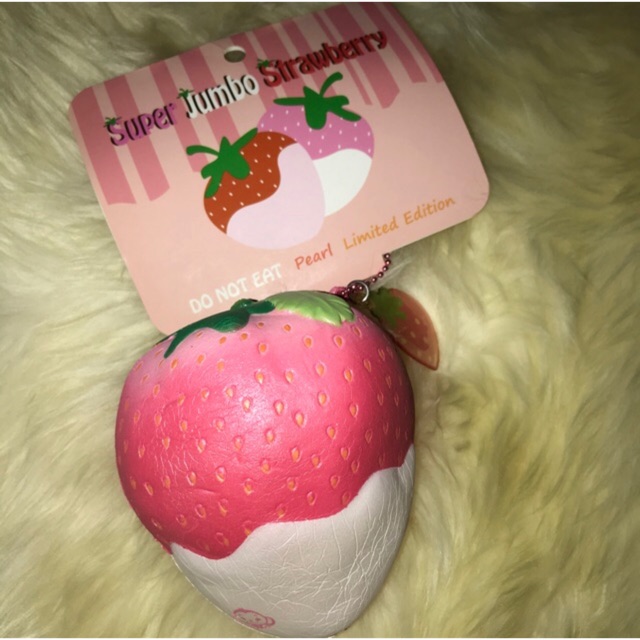 Puni Maru Super Jumbo Strawberry (Pearl)