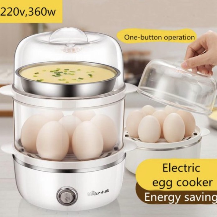 READY INSTANT 3 in 1 Egg Cooker GOSEND GRAB