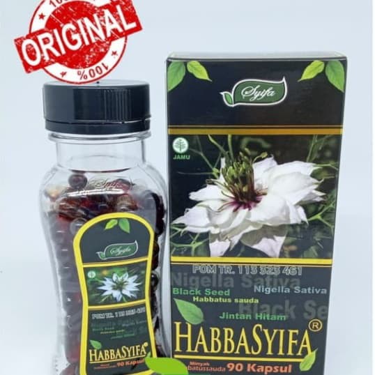 Habbasyifa isi 90 kapsul