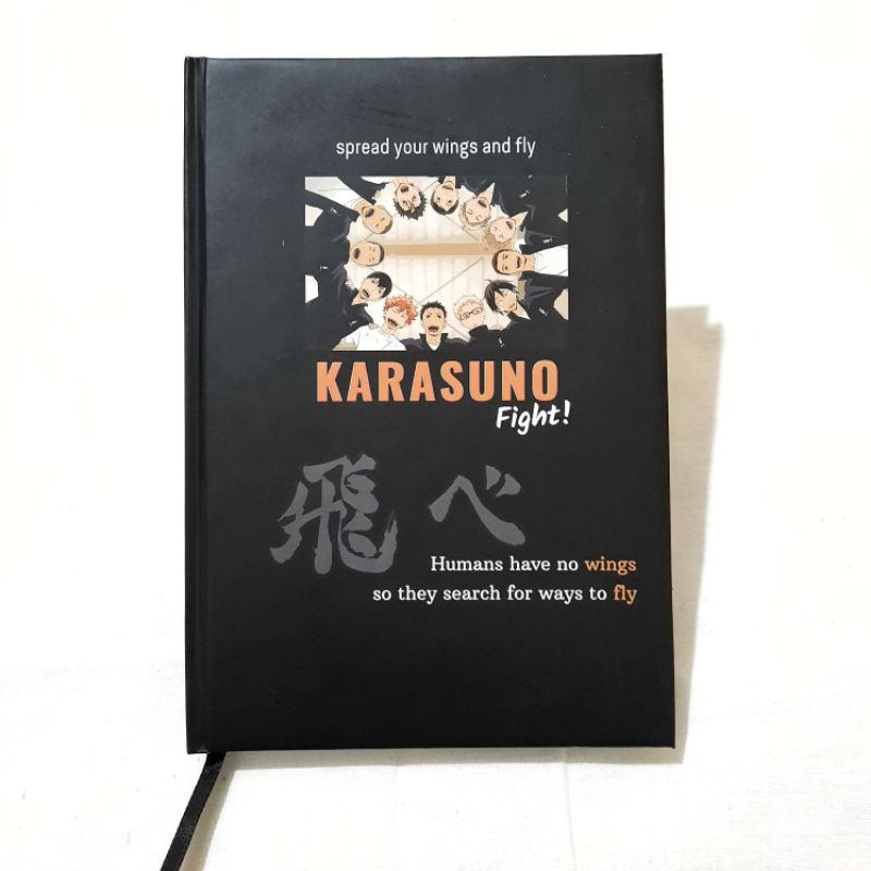 

(READY STOCK) Notebook Haikyuu A5 Karasuno Hardcover