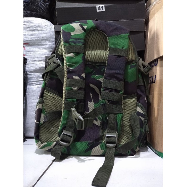 Tas Ransel Motif Loreng Malvinas Model Jatah TNI AD Replika