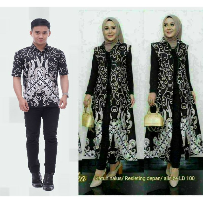 OUTER BATIK CARDIGAN Standar &amp; jumbo paling laris