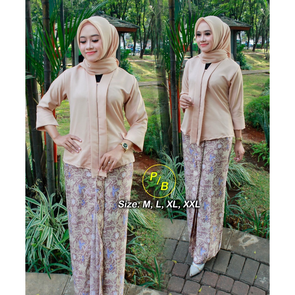 Setelan Kebaya Modern Floy Bawahan Rok Span