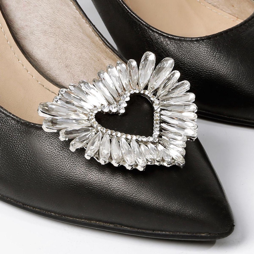 1Pc Women Shoe Clip Wedding Shoes High Heel Buckle  Shiny Rhinestone for Bride Decoration