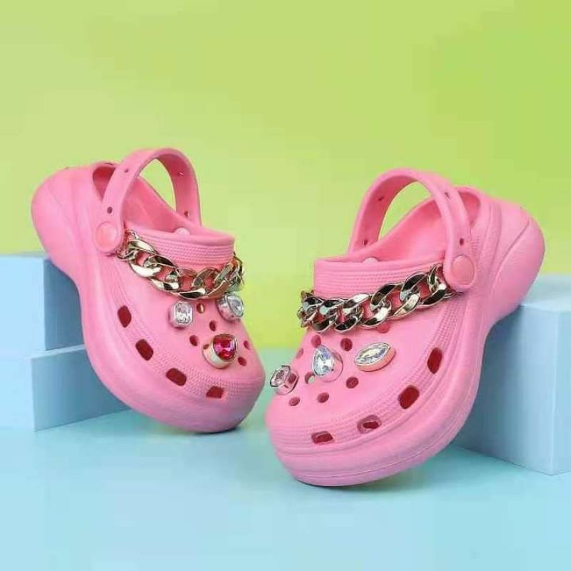 SANDAL FASHION ANAK BAE JIBBITZ CHAIN RANTAI