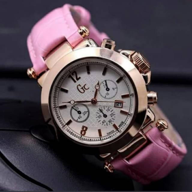 Jam Tangan Wanita Gc Tali Kulit Super Mewah Dan Elegan - Jam Tangan Gc Tali Kulit - GC Tali Kulit