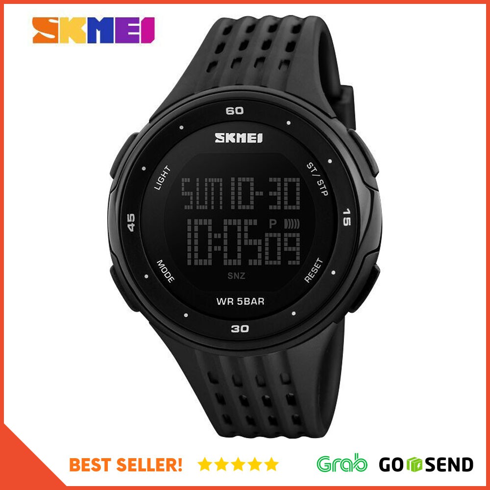 SKMEI Jam Tangan Digital Pria - DG1219 - Black