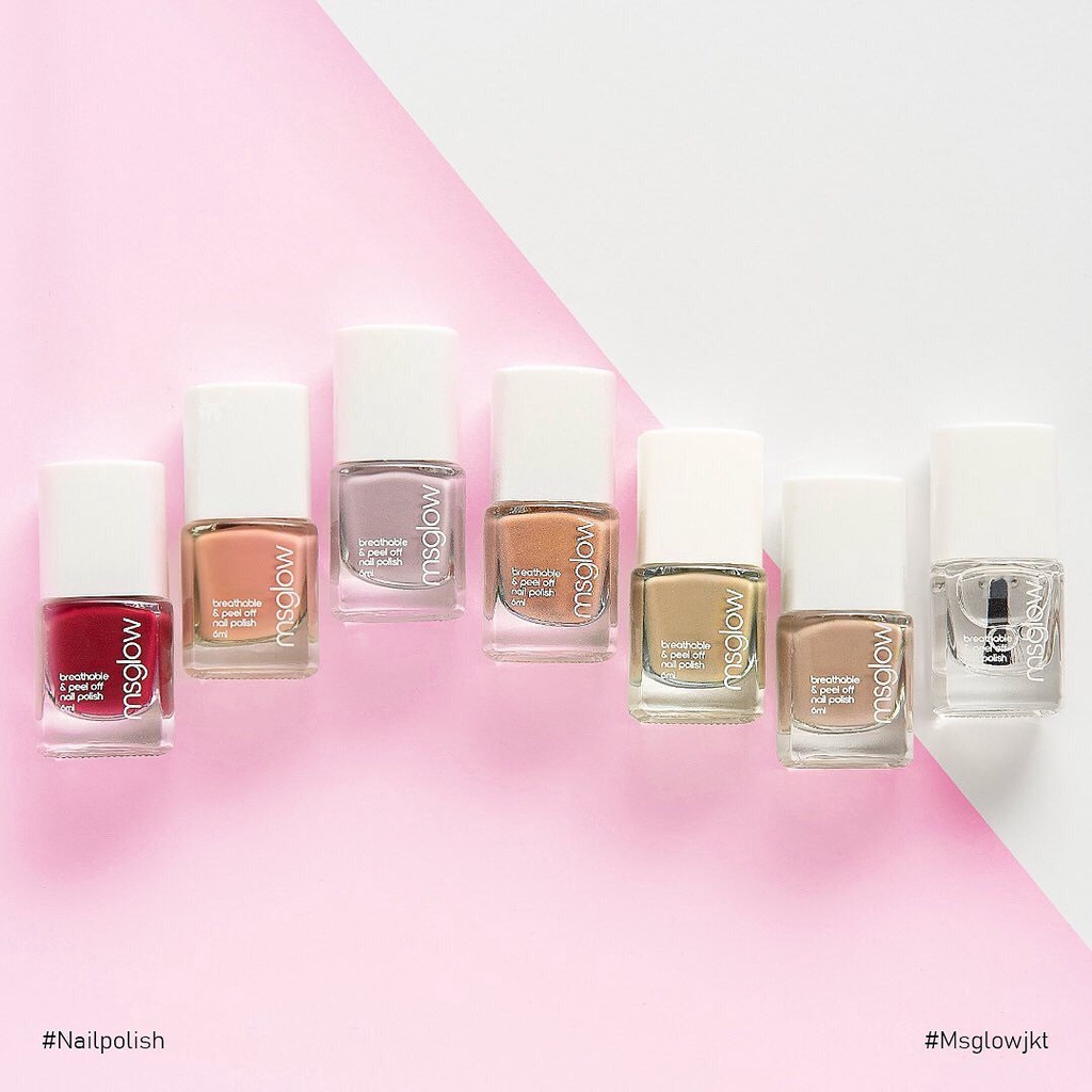 Jual Nail Polish Msglow Halal Untuk Sholat Indonesia
