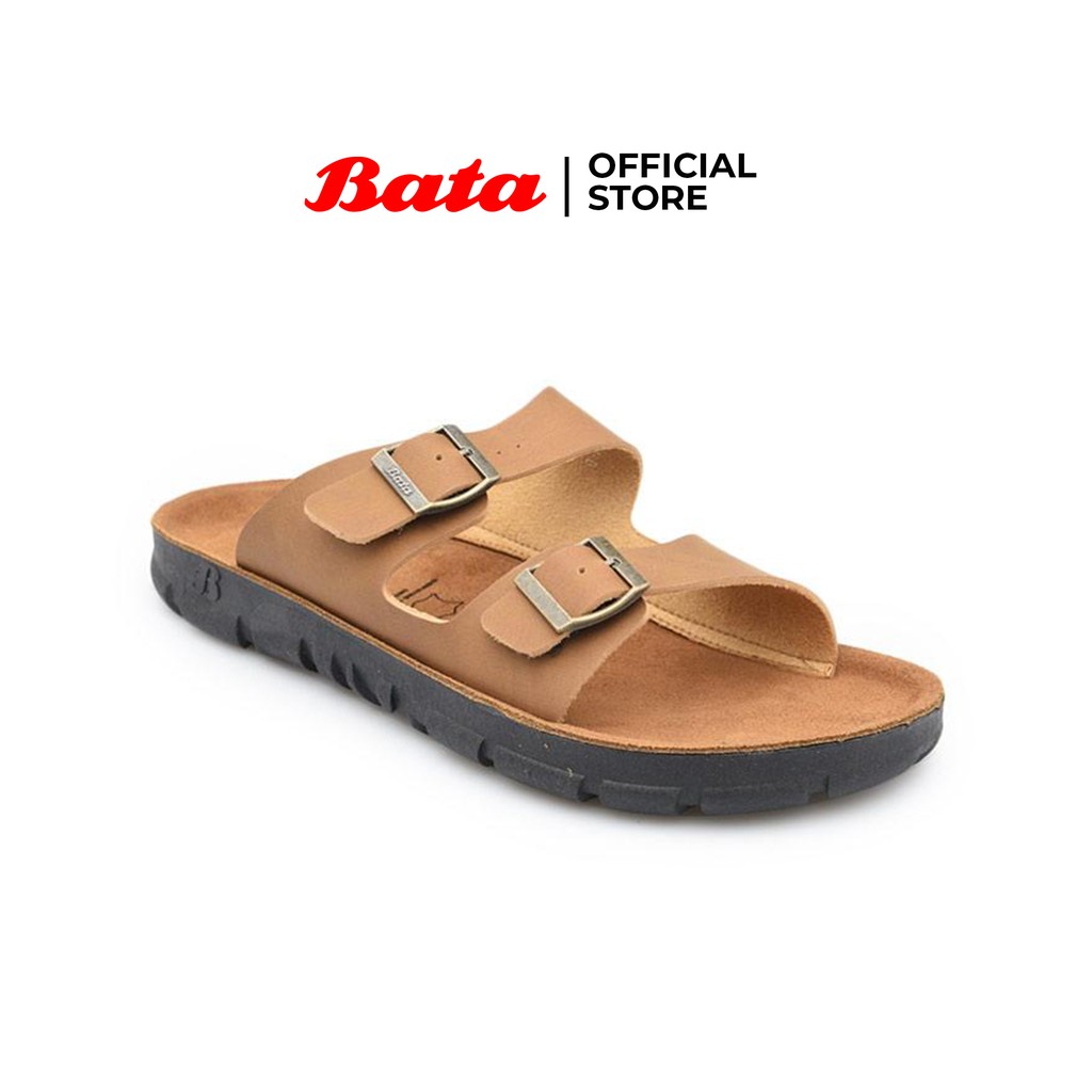 Bata Sandal Pria Energyzer Brown - 8733076