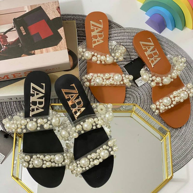 ZS216,SANDAL IMPOR MUTIARA,SANDAL BRANDED,ORI,ZR