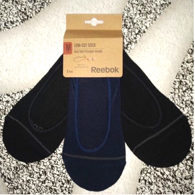 Kaos Kaki Reebok Pria / Low Cut Sock Men