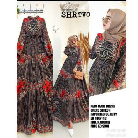 New Maxi Dress SHR two ORI SHR