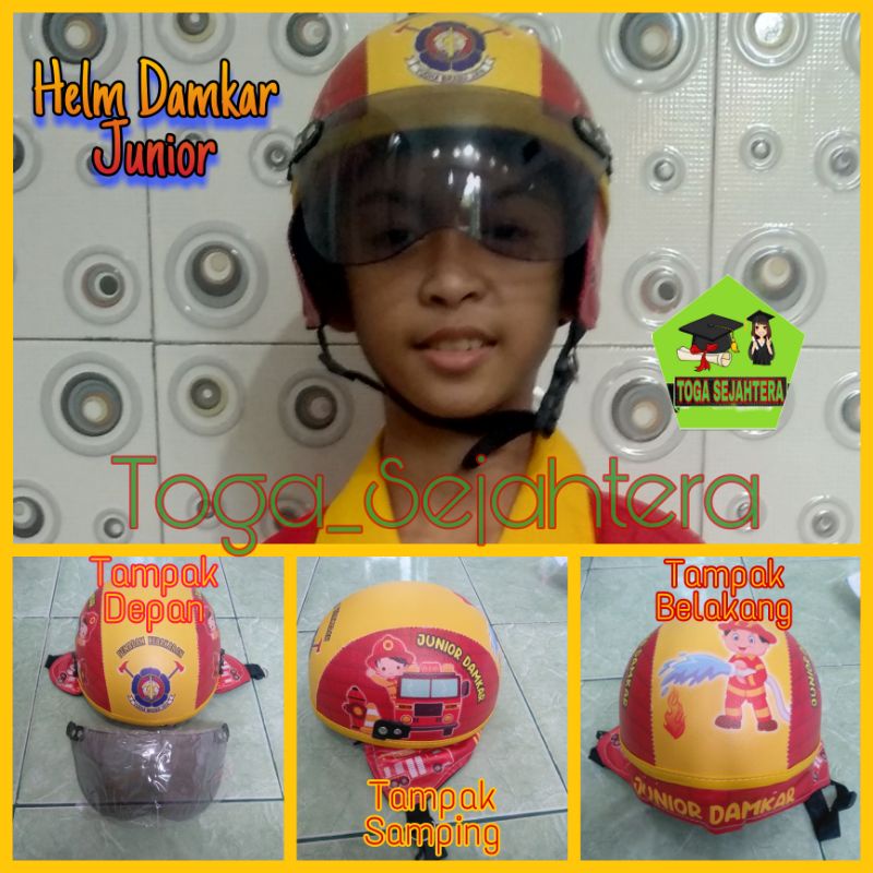 NEW!!! BAJU PROFESI DAMKAR JUNIOR + HELM BOGO!!!