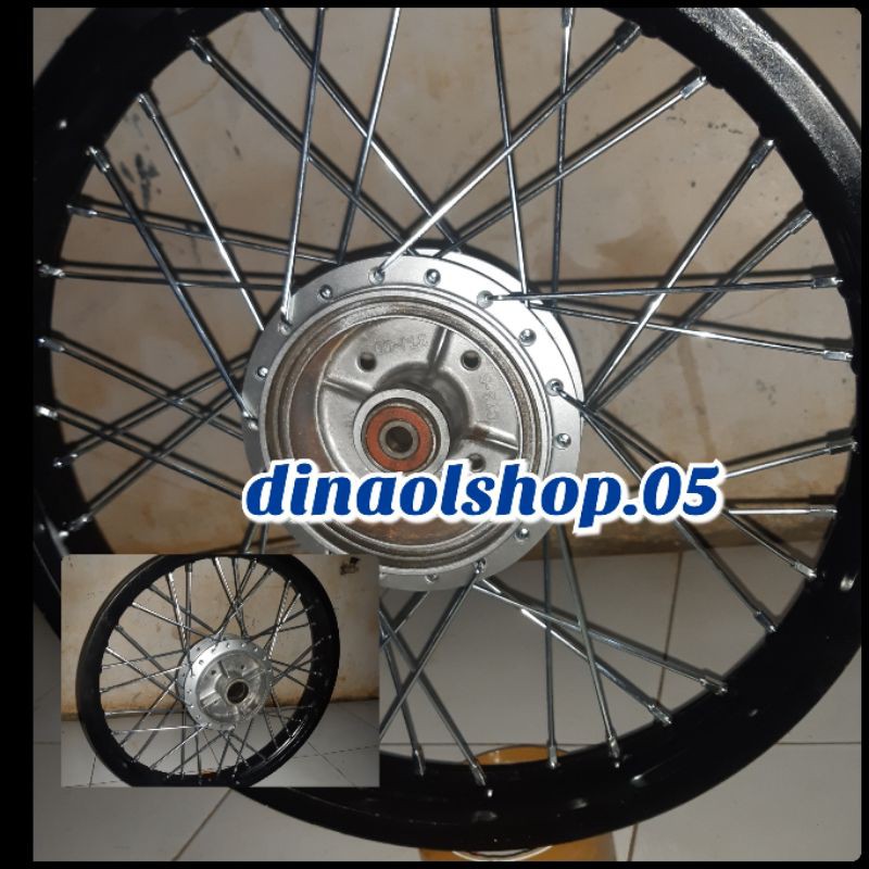 velg/ pelk variasi BELAKANG supra 125 OLD / KARISMA / SUPRA FIT NEW