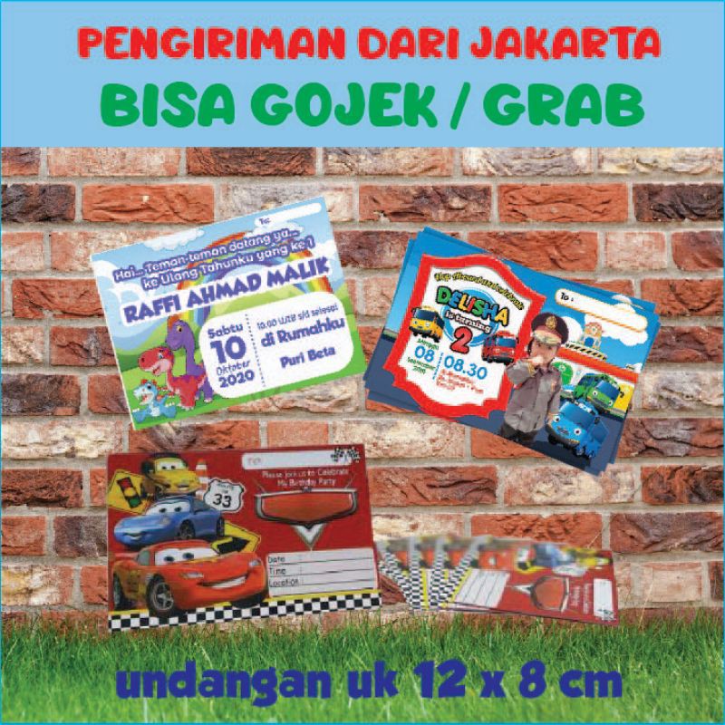 ❤️asemka77❤️UNDANGAN ULTAH CUSTOM/tas goodie bag/tas goodie bag ultah/goodie bag ultah/tas goodie ba