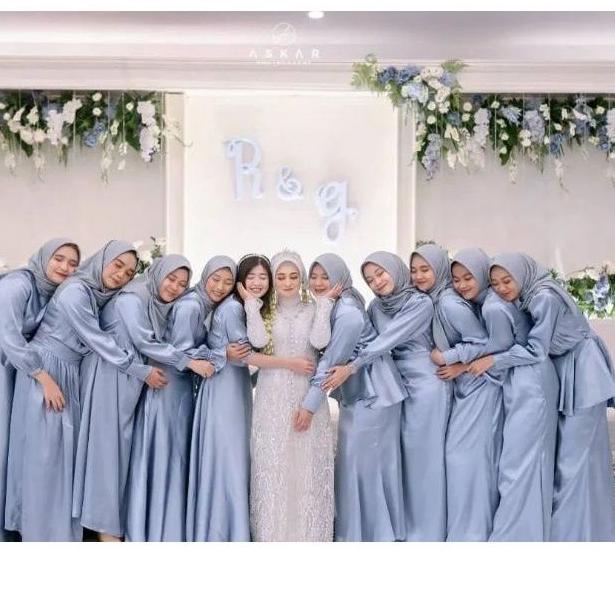 (ugid-62) BRIDESMAID FREE BOX PAKET LENGKAP MURAH SATIN VELVET ROBERTO JR HAMPERS BRIDESMAID LAMARAN