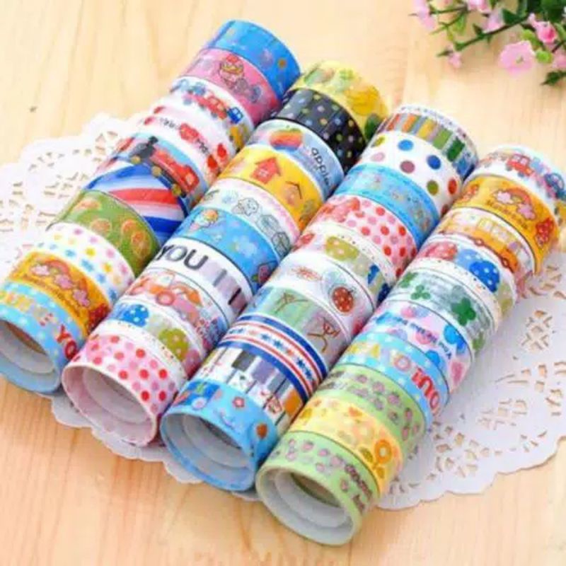 

isolasi motif/isolasi lucu karakter untuk dekorasi/washitape/isolasi gambar karakter