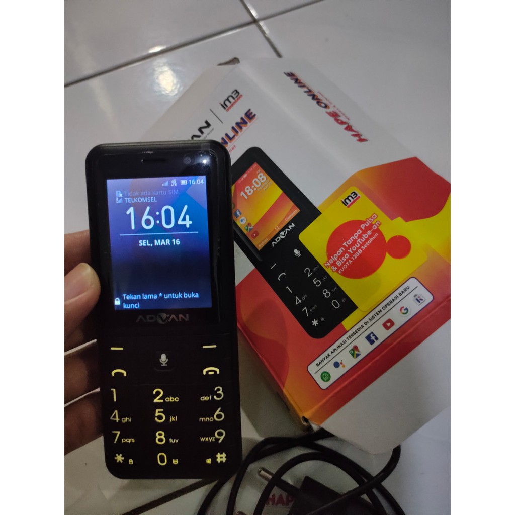 Advan Hammer 2406 hape online 4G unlock