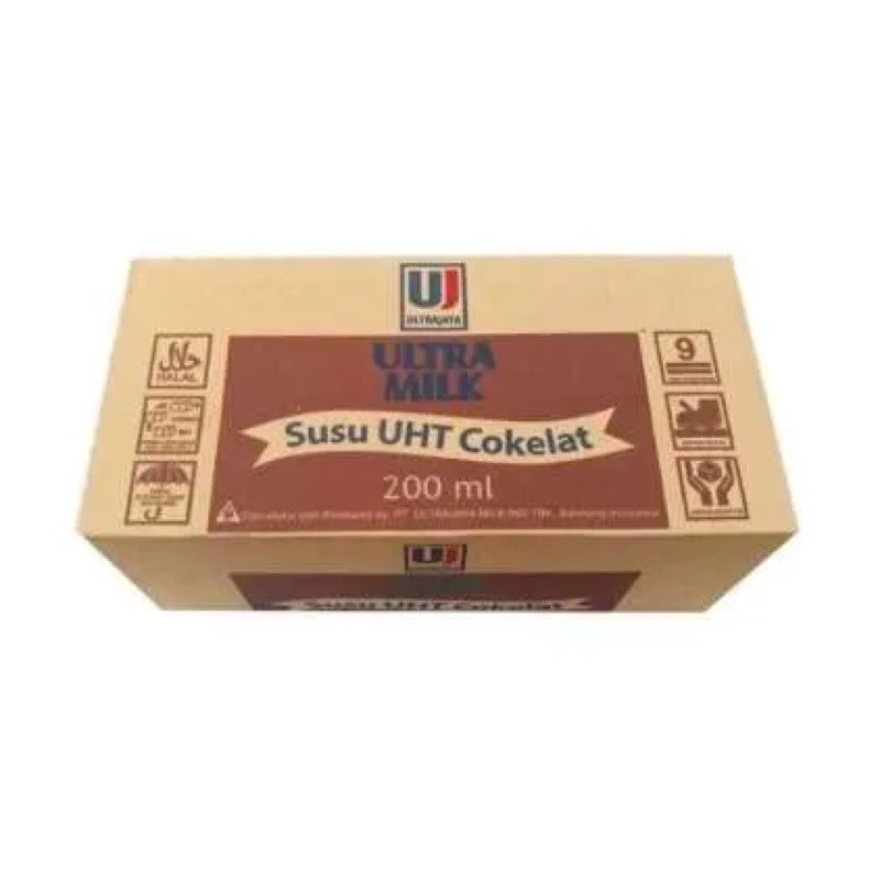 

SUSU ULTRA COKLAT MILK 200 ml