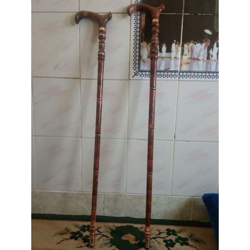 C🅾️D ☑️tongkat kaukah bahan kokka buntat/buta(bahan langka) kualitas rapi kuat