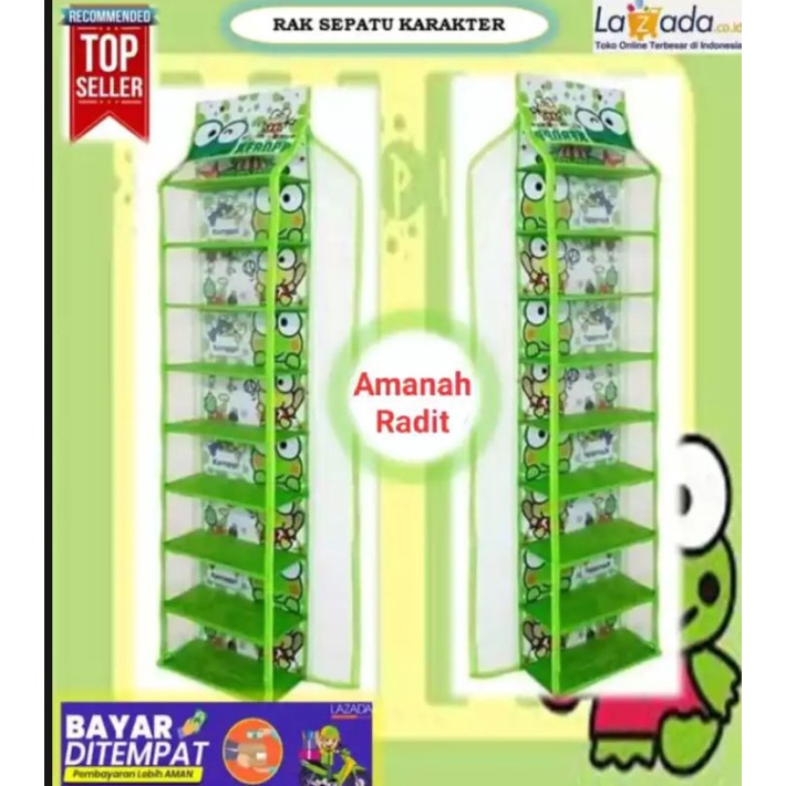 Rak set gantung / rak set gantung ( rak tas , rak jilbab , rak sepatu , rak kosmetik ) gantung