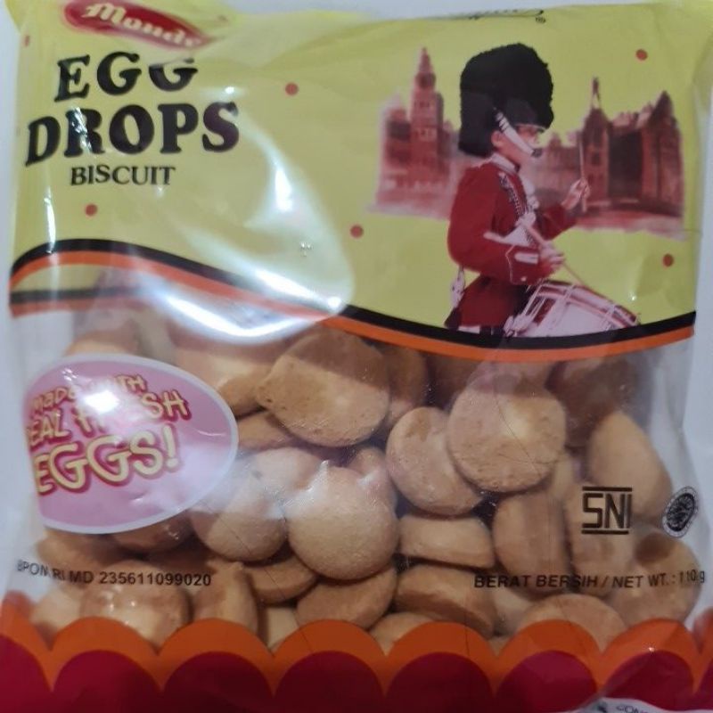 

Monde egg drops biscuit 110 gr