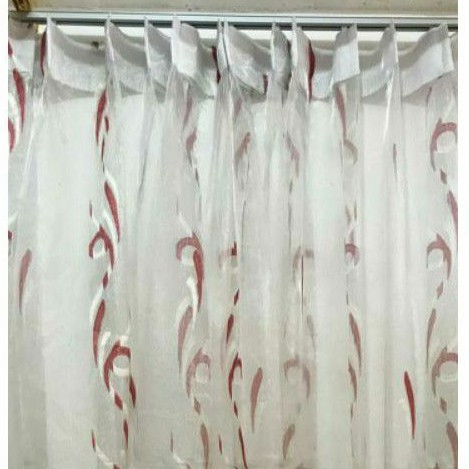 Vitrase Gorden Import Motif Salur Custom Size