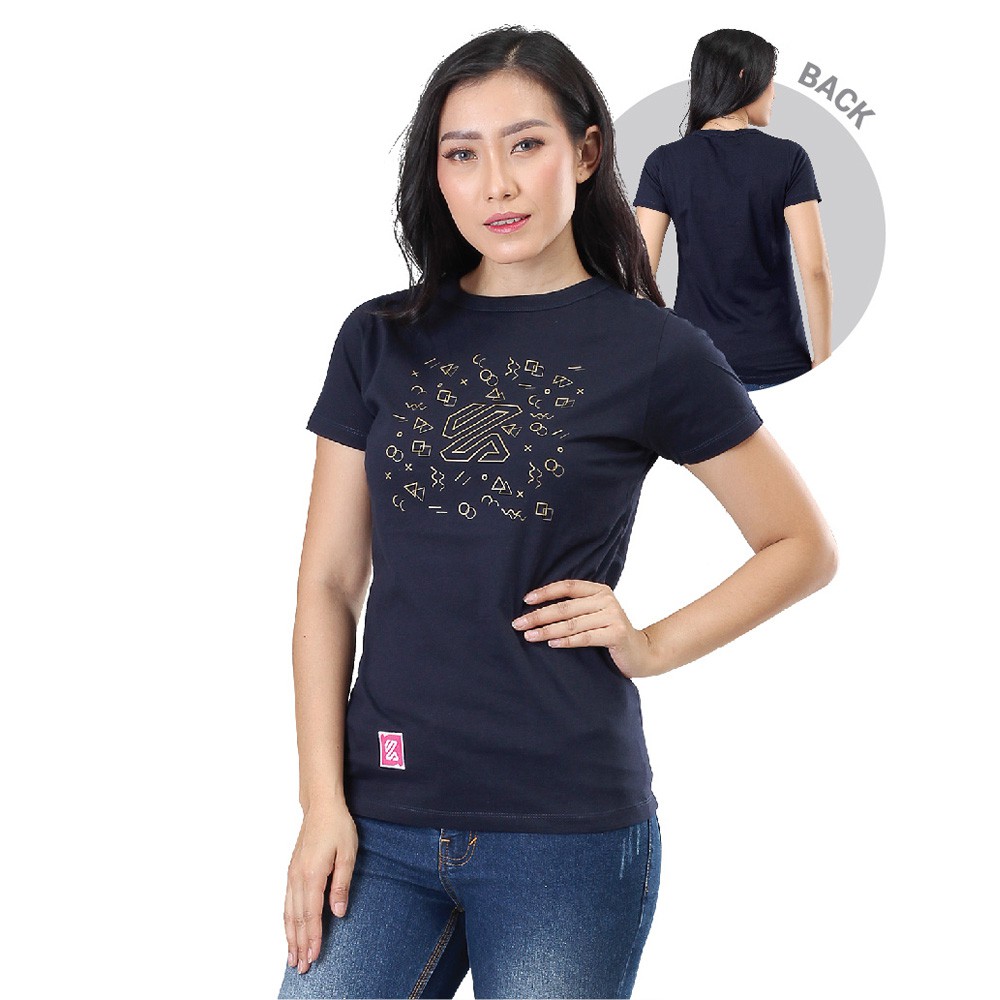 ATASAN WANITA KUZATURA KZR 111 KAOS WANITA KUZATURA KZR 111 BAJU WANITA KUZATURA KZR 111 BLACK