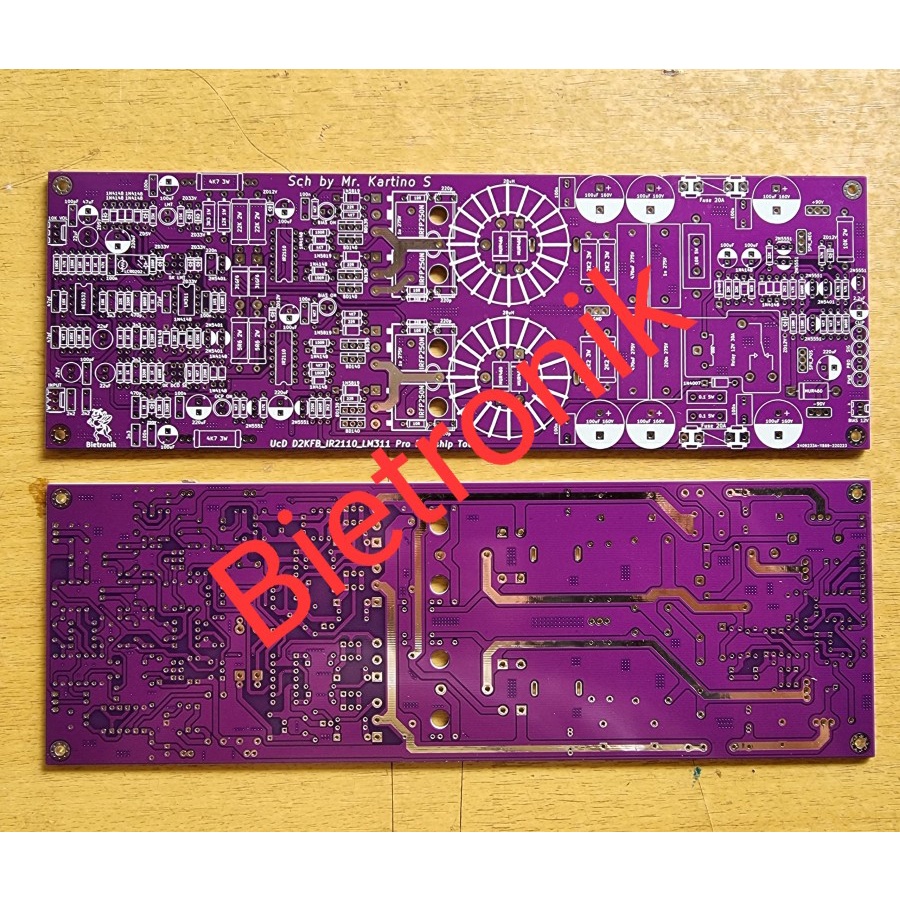 PCB UcD D2KFB PRO Flagship Amp Totem Dauble Layer