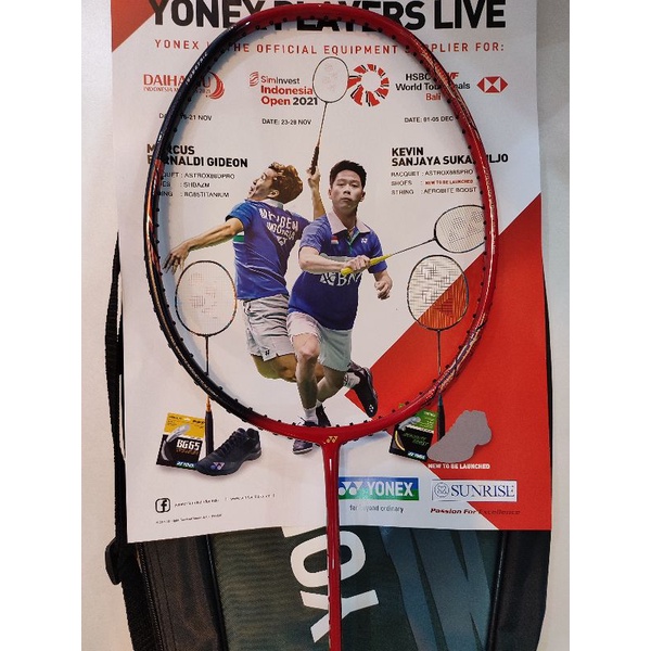 Yonex Astrox 38D new color / Astrox 38 D warna baru / raket Marcus Gideon / raket minions / raket ba