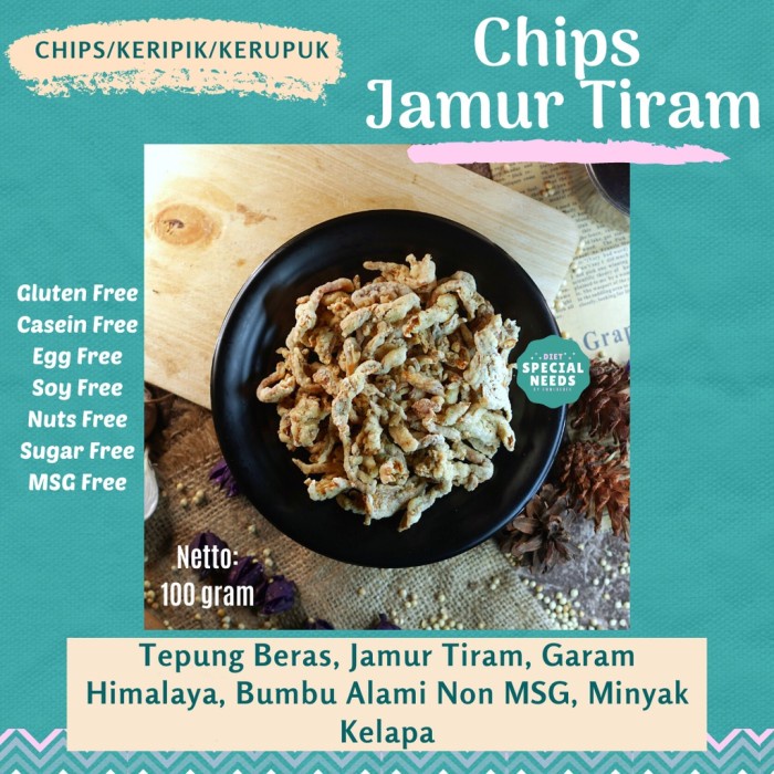 

Price!! Keripik Jamur Tiram Non MSG - Diet Special Needs