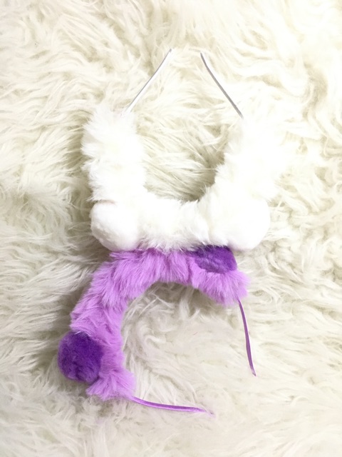 BO02 Bando Pompom Bulu