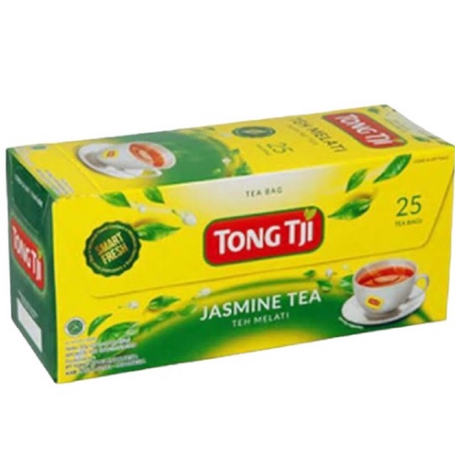 

Tong Tji Teh Melati Celup / Jasmine Tea Kotak isi 25 teabag