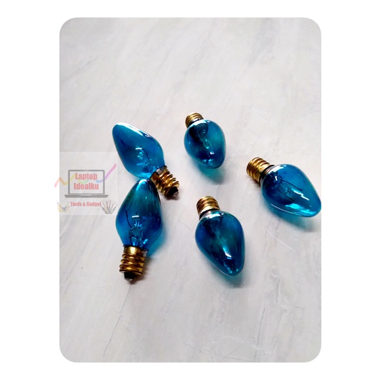 Lampu jantung-Chiyoda -C 7.5 Biru-5watt