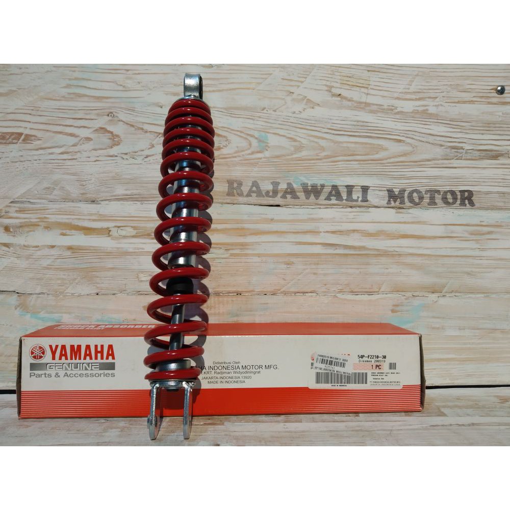 SKOK BELAKANG, SHOCKBREAKER YAMAHA MIO J MERAH ORIGINAL YAMAHA