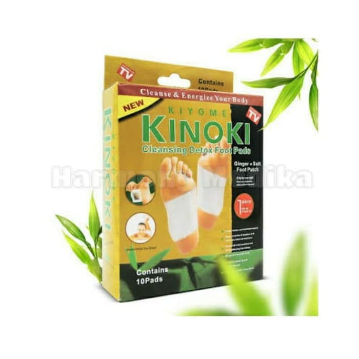 KINOKI GOLD Ginger  Koyo Kaki Detox (Herbal food) pad penyerap racun dalam tubuh