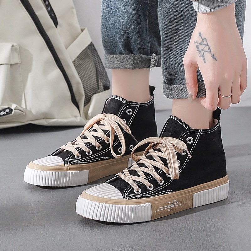 Sepatu Sneakers BootKets Wanita Korean Style Terbaru  CNF-0001 HIGH IMPORT